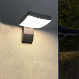 Modern Minimalist Waterproof Rotatable LED Wall Sconce Lamp – Aluminum & PC, Square or Round, for Outdoor Patio