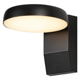 Modern Minimalist Waterproof Rotatable LED Wall Sconce Lamp – Aluminum & PC, Square or Round, for Outdoor Patio