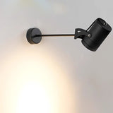 Modern Waterproof Aluminum LED Wall Sconce with Adjustable Cylinder Long Pole for Outdoor Patio