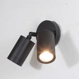 Modern Waterproof Aluminum LED Wall Sconce with Adjustable Cylinder Long Pole for Outdoor Patio