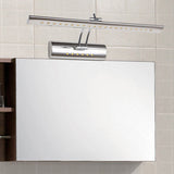 Modern Stainless Steel LED Vanity Wall Sconce — Sleek Minimalist Bathroom Lighting