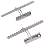 Modern Stainless Steel LED Vanity Wall Sconce — Sleek Minimalist Bathroom Lighting