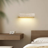 Modern Retro Waterproof Travertine Rectangular LED Wall Sconce – Outdoor Patio Lamp