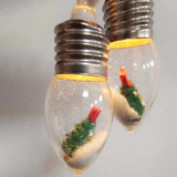 Contemporary Waterproof LED String Lights with PVC Bulbs – USB & Battery Powered, Creative Christmas Decoration for Living Room