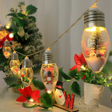 Contemporary Waterproof LED String Lights with PVC Bulbs – USB & Battery Powered, Creative Christmas Decoration for Living Room