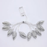 Contemporary Pine Cone LED String Lights – USB/Battery Powered, PE Material, Ideal for Entertainment Room