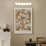 Contemporary Nordic LED Wall Sconce with PC Ball Diffuser — Stainless Steel & Aluminum Vanity Lighting for Bathroom