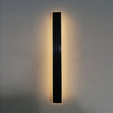 Sleek Modern Solar-Powered Wave LED Wall Sconce – Waterproof Aluminum & Acrylic Strip Lamp for Outdoor Patio