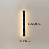 Sleek Modern Solar-Powered Wave LED Wall Sconce – Waterproof Aluminum & Acrylic Strip Lamp for Outdoor Patio