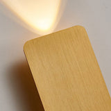 Sleek Nordic Minimalist Aluminum LED Wall Sconce — Rectangular Flat Panel, 2-Light