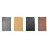 Sleek Nordic Minimalist Aluminum LED Wall Sconce — Rectangular Flat Panel, 2-Light