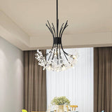 Crystal 13-19 Light Dandelion Shade Chandeliers – Elegant Crystal Pendant Lighting