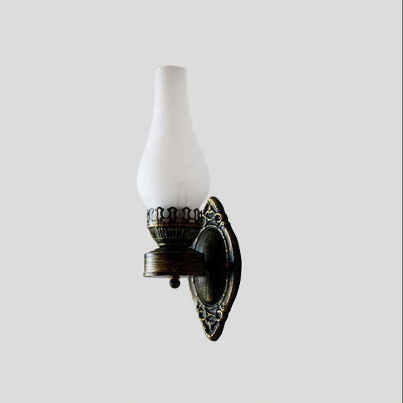 Retro Kerosene 1-Light Wall Sconce Lamp