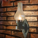 Retro Kerosene 1-Light Wall Sconce Lamp