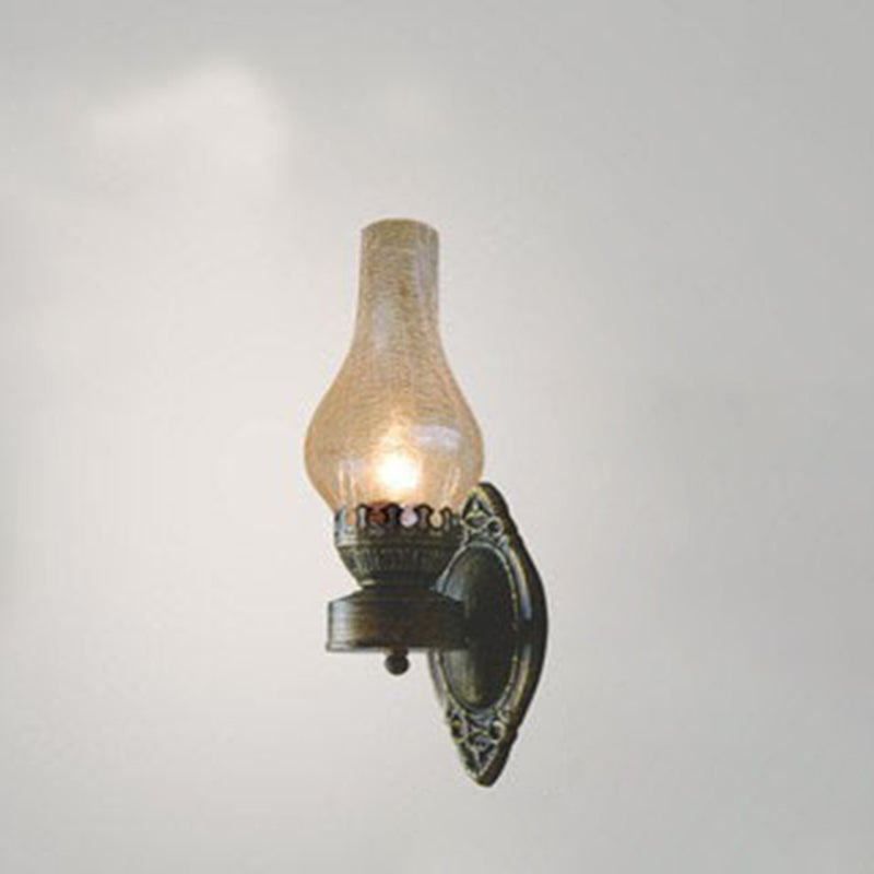 Retro Kerosene 1-Light Wall Sconce Lamp