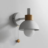 Nordic Macaron Globe One-Light Wall Sconce Lamp