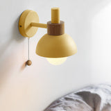 Nordic Macaron Globe One-Light Wall Sconce Lamp