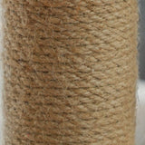Modern Cat Tree with Rectangular Base, Ladder, and Spherical/Cylindrical Perches — MDF, Hemp Rope & Fabric, Cooling Mat, for Bedroom