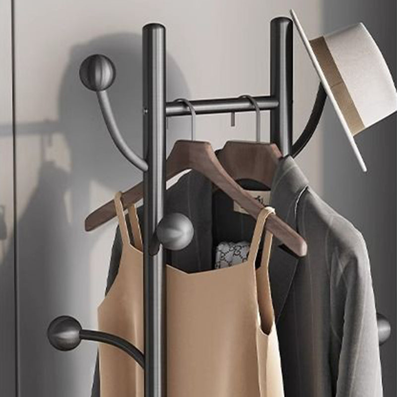 Modern Minimalist Rectangular Tree-Branch Hall Tree in Stainless Steel for Bedroom & Entryways