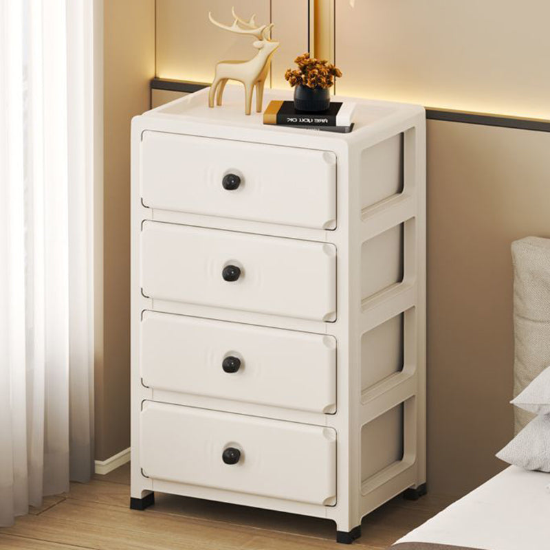 Sleek Modern Minimalist Rectangular PP Storage Cabinet – 3/4/5/6-Tier Organizer for Living Room