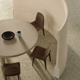 Sleek Modern Art Deco Rectangular Kraft Paper and Acrylic Extendable Room Divider for Living Room