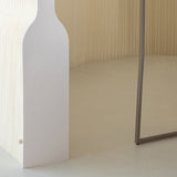 Sleek Modern Art Deco Rectangular Kraft Paper and Acrylic Extendable Room Divider for Living Room