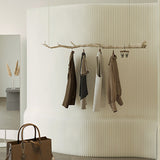 Sleek Modern Art Deco Rectangular Kraft Paper and Acrylic Extendable Room Divider for Living Room