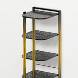 Modern Minimalist Iron Shoe Storage Rack in Square Pebble Pattern with Bake-Paint Finish — 5–10-Tier Options for Entryways & Living Rooms