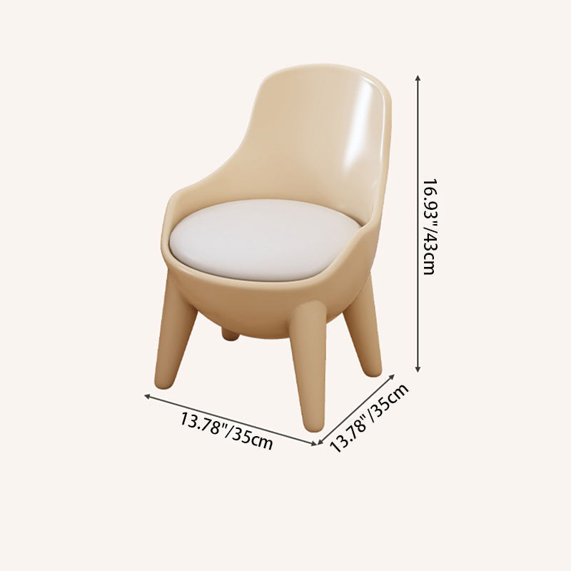 Modern Scandinavian Oval Solid Wood Kids Desk & Chair Set — Eco-Panel, Rubber Injection-Molding, Height-Adjustable for Bedroom