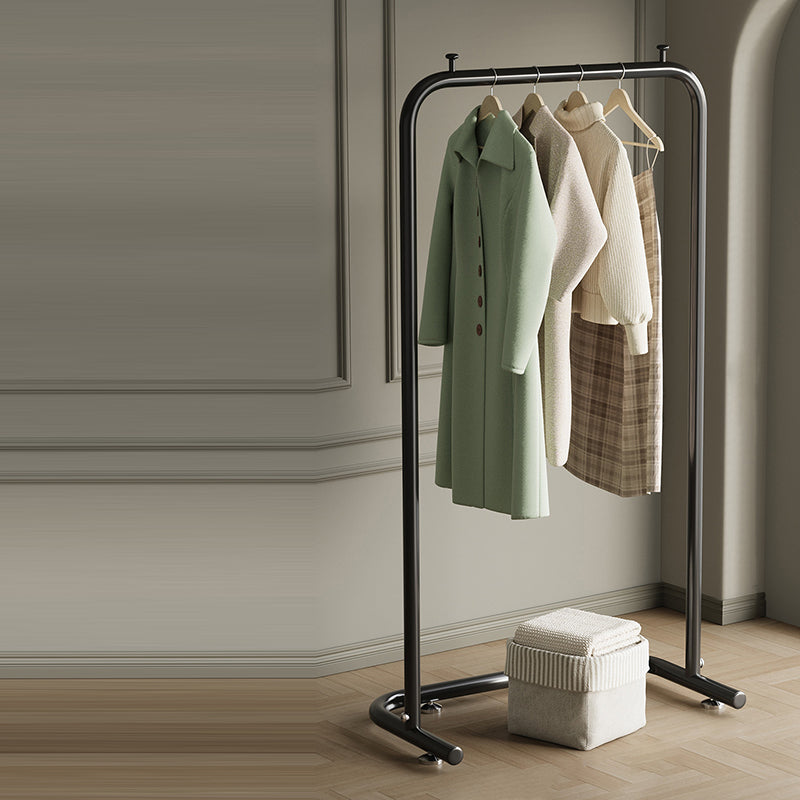 Modern Scandinavian Rectangular Stainless Steel Hall Tree for Bedroom – Sleek, Functional Storage Solution