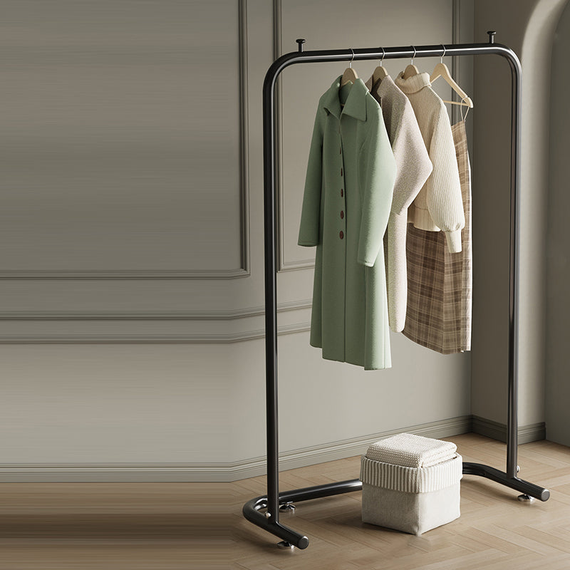 Modern Scandinavian Rectangular Stainless Steel Hall Tree for Bedroom – Sleek, Functional Storage Solution