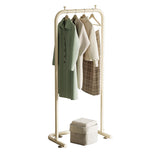 Modern Scandinavian Rectangular Stainless Steel Hall Tree for Bedroom – Sleek, Functional Storage Solution