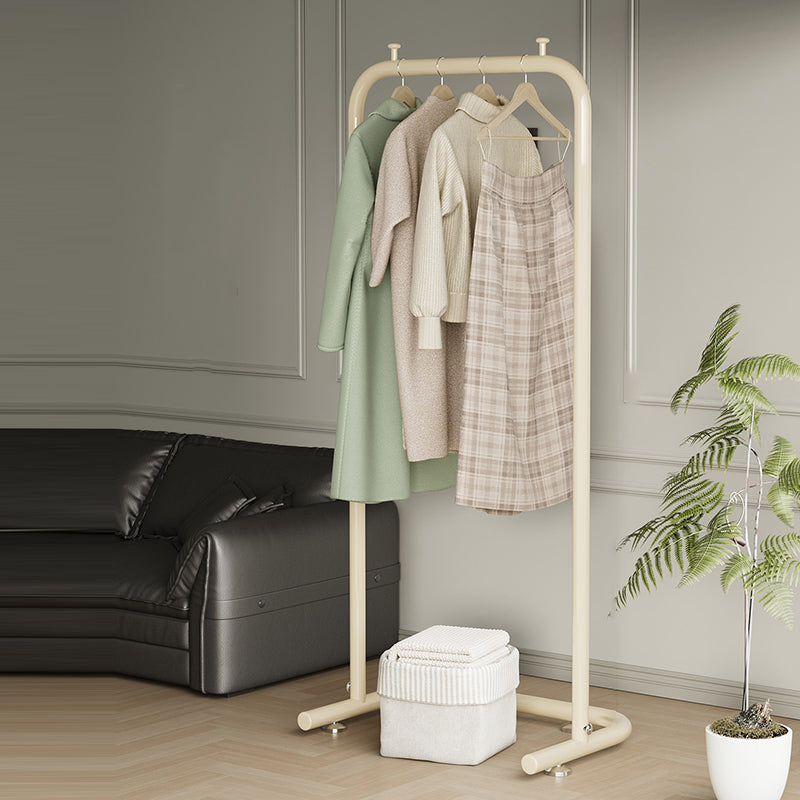 Modern Scandinavian Rectangular Stainless Steel Hall Tree for Bedroom – Sleek, Functional Storage Solution