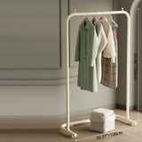 Modern Scandinavian Rectangular Stainless Steel Hall Tree for Bedroom – Sleek, Functional Storage Solution