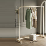 Modern Scandinavian Rectangular Stainless Steel Hall Tree for Bedroom – Sleek, Functional Storage Solution