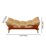 Modern Scandinavian Rectangular Cat Bed with Multi-Layer Solid Wood Panel and Soft Cotton Fabric – Ideal for Bedroom & Living Room