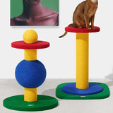 Modern Rectangular Cat Tree – 2/3/4-Tier Multi-Level with Particleboard, Corrugated Paper, Sisal & Jute (EPS Core) for Living Room