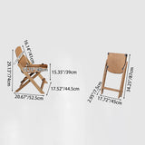 Contemporary Retro Solid Wood, Plywood & Iron Coffee Table & Chair Set – Round & Square Design for Balcony & Living Room