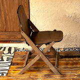 Contemporary Retro Solid Wood, Plywood & Iron Coffee Table & Chair Set – Round & Square Design for Balcony & Living Room