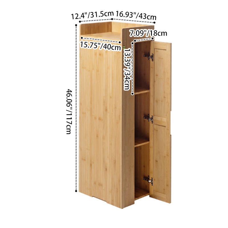 Contemporary Bamboo Foldable Bar Table & Chair Set - Rectangular, Space-Saving Dining Room Furniture