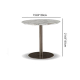 Contemporary Scandinavian Rope-Weave Outdoor Coffee Table & Chair Set with Aluminum Alloy Slab Top – Square Patio Furniture
