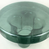 Sleek Contemporary Scandinavian Round Glass Coffee Table for Living Room