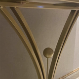 Modern Minimalist Rectangular Console Table in Sintered Stone with Stainless Steel Frame — 1-Tier for Entryway