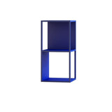 Sleek Modern Minimalist 3-Tier Carbon Steel End Table – Square Design for the Living Room