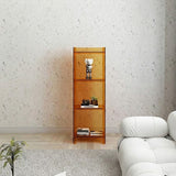 Sleek Modern Minimalist Acrylic Display Rack — Square & Rectangular, 4- or 5-Tier, for Living Room