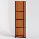 Sleek Modern Minimalist Acrylic Display Rack — Square & Rectangular, 4- or 5-Tier, for Living Room