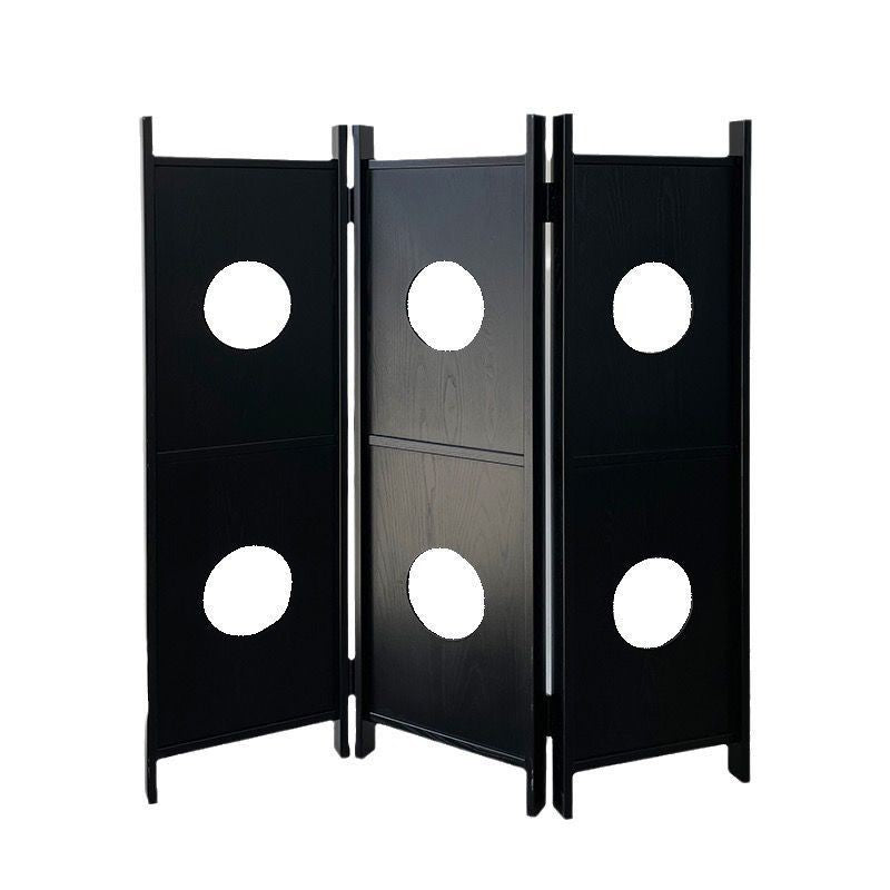 Sleek Modern Minimalist Rectangular Room Divider in Pine Wood & MDF for Living Rooms