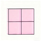 Modern Minimalist Acrylic Display Rack – Stackable 4-Cabinet Organizer with Square & Rectangular Design for Living Room