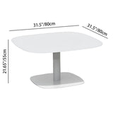 Sleek Waterproof Outdoor Coffee Table - 2-Tier Design for Patio & Garden