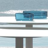 Sleek Waterproof Outdoor Coffee Table - 2-Tier Design for Patio & Garden